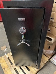 lot 13 image: First Alert Digital  Fire Resistant Gun Safe Model 7319DFB - Used Very Good Condition Needs New Lock Combination