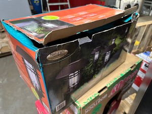 lot 42 image: 8 Pack NATURALLY SOLAR LED VINTAGE STYLE PATHWAY LIGHTS 8-PK - Open Box Return Untested