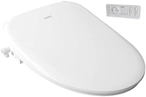 lot 11 image: Moen 5-Series Premium Electronic Add-On Smart Bidet Toilet Seat EB2000 - Elongated - Heated Water - Used Very Good Condition - In Original Box
