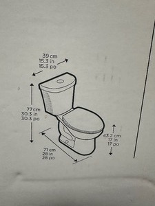 lot 97 image: New Gerber Elongated Toilet