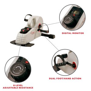 lot 59 image: Under Desk Magnetic Cycle Pedals Mini Exercise Bike