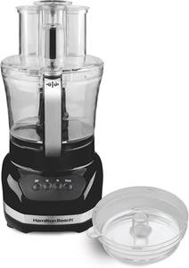 lot 21 image: Hamilton Beach Big Mouth Duo Plus 12 Cup Food Processor & Vegetable Chopper 