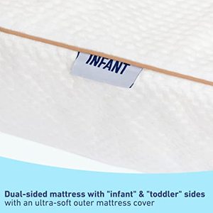 lot 109 image: Graco 6-Inch Dual-Comfort 2-Sided Premium Foam Crib & Toddler Mattress