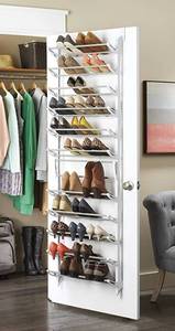 lot 27 image: Whitmor 36 Pair Over the Door Shoe Rack