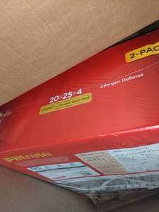 lot 124 image: 4 Filtrete 20 x 25 x 4 Furnace Filters