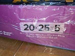 lot 125 image: 2 Filtrete 20 x 25 x 5 Furnace Filters