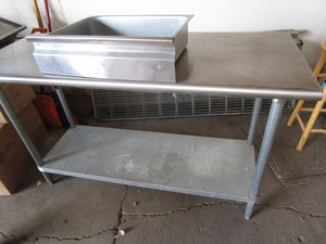 Stainless NSF Table