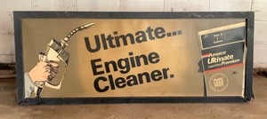 lot 84 image: Vintage Amoco Advertising Sign