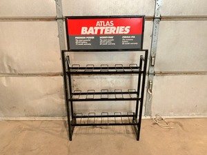 lot 83 image: Battery Display Rack