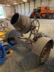 Towable Cement Mixer