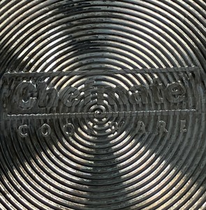 lot 18 image: Two Fry Pans- 10 Calphalon with Glass Lid and 12 Chefmate