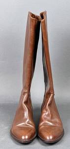 lot 29 image: Bandolino Brown Leather Boots, Womens Size 9.5, Made in Italy