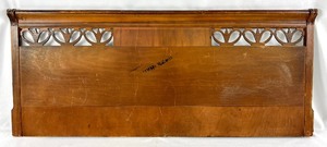 lot 117 image: Large Hand-Painted Antique Shop Sign - Made of a Vintage Headboard