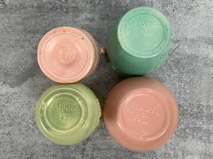 lot 152 image: A Collection of RED WING Vintage Vases