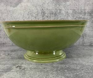 lot 158 image: Large Pottery Barn Serving Bowl - Handcrafted in Portugal