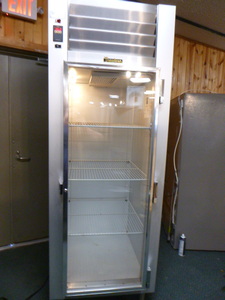 lot 17 image: Traulsen Single Glass Door Cooler