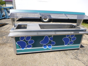 lot 21 image: Atlas Metal Industries HotCold Buffet Table