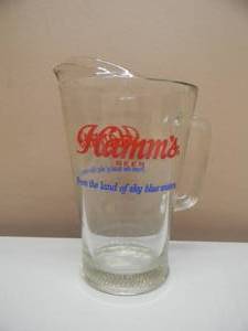 VINTAGE HAMMS BEER PITCHER From The Land of Sky Blue Waters - Nice - GREAT PIECE - SEE PICTURES