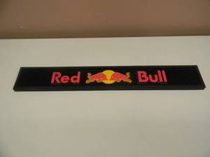 NEW OLD STOCK - RED BULL BAR MAT - NICE - SEE PICTURES
