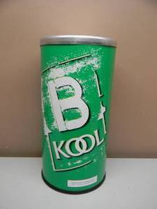 NEW OLD STOCK - RARE VINTAGE 90s KOOL ASHTRAY  GARBAGE CAN - AWESOME PIECE - APPROX 20 By 10 - SEE PICTURES