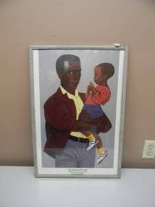 NEW OLD STOCK - RARE VINTAGE SEAGRAMS GIN BLACK HISTORY MONTH BAR SIGN  MIRROR - AWESOME PIECES - SEE PICTURES