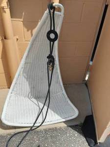 42 Wicker Outdoor Swing