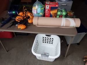 Seasonal Decor Lights, Laundry Hamper & More