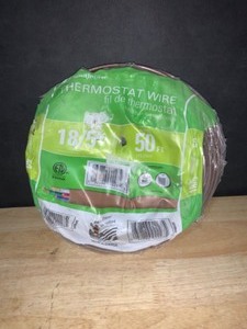 Southwire 50 ft. 185 Brown Solid CU CL2 Thermostat Wire. See Pictures