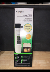 Whirlpool UltraEase Kitchen and Bath Water Filtration System. See Pictures