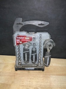 Husky 14 in. and 38 in. Stubby Ratchet and Socket Set (46-Piece). See Pictures