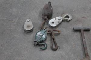 Vintage Pulleys