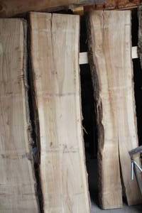 lot 840B image: Elm Live Edge Wood Slab