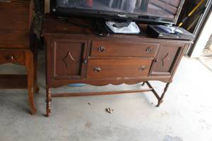 Vintage Wooden CabinetDresser