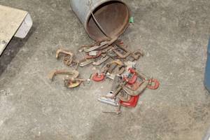 Lot of (1 Bucket) Clamps