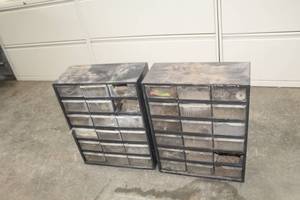 Lot of (2) Parts Organizers