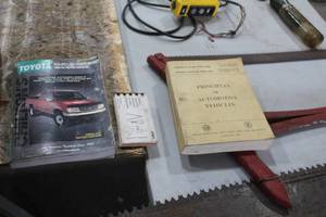 Lot of (3) Vintage Automotive Shop Manuals