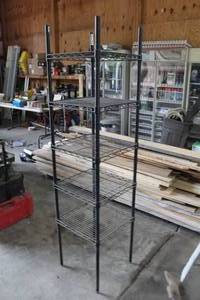 Metal Wire Shelving Unit