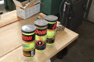 Lot of (3 Cans) Penn 3-Pack Tennis Balls