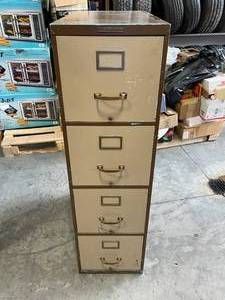 4 Drawer File Cabinet