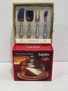 Cheese Knife Set & Cheese Server