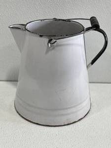 Vintage Enamel Coffee Pot