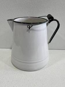 Vintage Enamel Coffee Pot