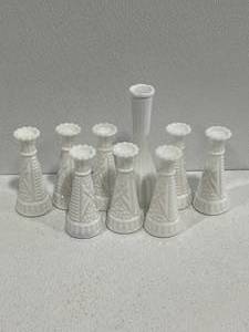 Milk Glass Vases