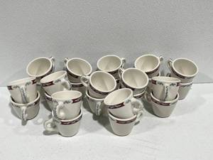 Large Lot of Syracuse China Coffee Cups