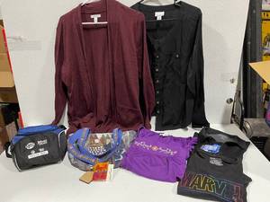 Assorted Clothing and Bags