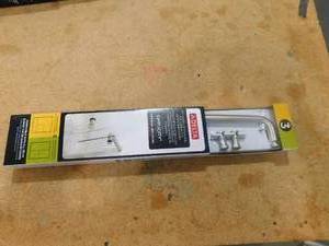 lot 76 image: Delta Simplicity Handle with Knobs for Sliding Shower or Bathtub Door in Nickel