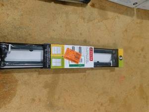 lot 77 image: Delta Crestfield 20 in. Handles for Sliding Shower or Bathtub Door in Bronze (1-Pair)