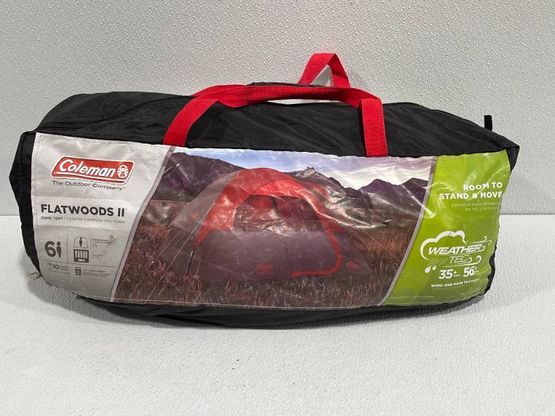 lot 81 image: Coleman 6 Person Tent