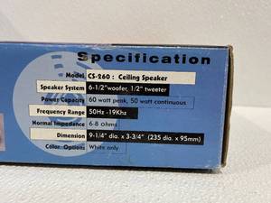 lot 28 image: Studio Acoustics In-Wall Speaker