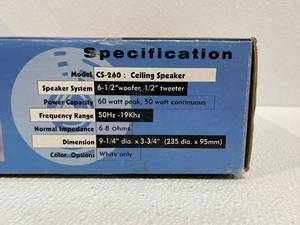 lot 30 image: Studio Acoustics In-Wall Speaker